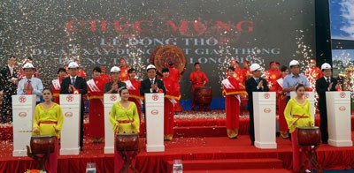 The ground breaking ceremony (Photo: SGGP)