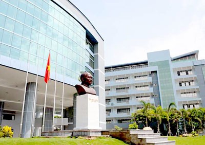 Ton Duc Thang University is more spacious thanks to loans from the stimulus package ( Photo: SGGP)