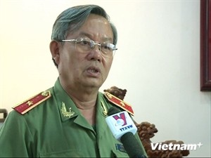 Director of Police Agency of southern Binh Duong province Vo Thanh Duc (Source: VNA)