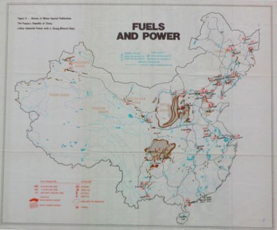 A map titled “Fuels And Power” published in the US in 1975 (Photo:SGGP) The ancient map “Dai Nam thong nhat toan do” (Complete Map of Unified Dai Nam) published during Minh Mang’s reign in Vietnam in 1834