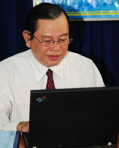 Ông Hồ Phú Bạc - Trưởng phòng Khảo thí và Kiểm định chất lượng giáo dục