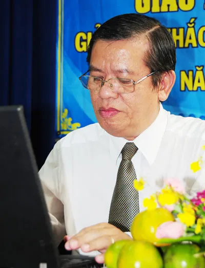 Thầy Nguyễn Quang Vinh- Trưởng phòng Giáo dục Tiểu học