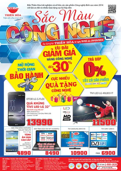 Cơ hội mua sắm lớn với lễ hội “Sắc Màu Công Nghệ 2014”