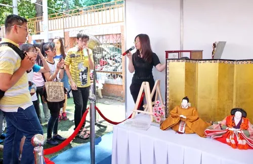 Người hâm mộ cosplay có dịp tìm hiểu văn hóa Nhật Bản. Ảnh: Minh Kiệt