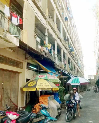 Chậm giải tỏa chung cư: Nguy hiểm chực chờ