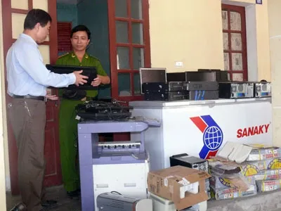 Bàn giao lại tài sản bị mất cắp trong vụ xô xát ở Vũng Áng cho công ty Formosa