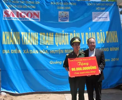Khánh thành Trạm quân dân y bản Bãi Dinh ảnh 2