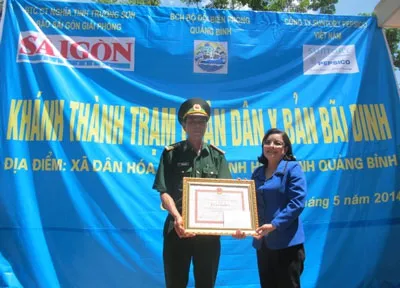 Khánh thành Trạm quân dân y bản Bãi Dinh