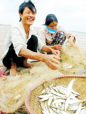 Niềm vui sau thu hoạch.