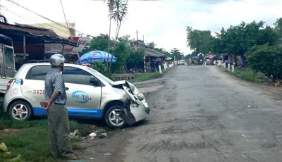 Tài xế gây tai nạn bỏ trốn khỏi hiện trường