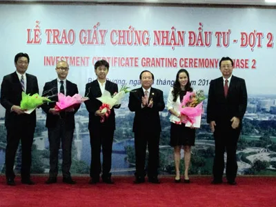 Bình Dương trao giấy chứng nhận đầu tư cho 41 dự án