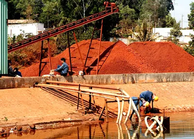 Thả nổi khai thác khoáng sản