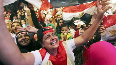 Người dân ủng hộ ông Sisi trong lễ nhậm chức