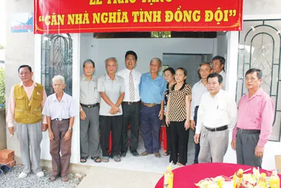 Công ty Vedan hỗ trợ xây tặng nhà nghĩa tình đồng đội cho hộ nghèo