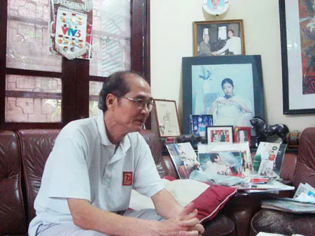 Cựu BLV bóng đá nổi tiếng Vũ Huy Hùng. Ảnh: Tư liệu