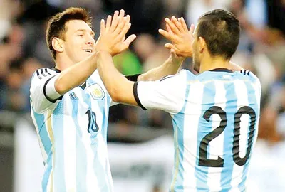 Messi đang được người dân Argentina đặt kỳ vọng sẽ mang World Cup 2014 về cho đất nước họ.