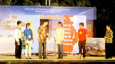 Tuyên truyền lưu động hướng về biên giới, biển - đảo