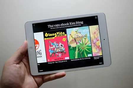 Nhà xuất bản Kim Đồng ra mắt thư viện eBook