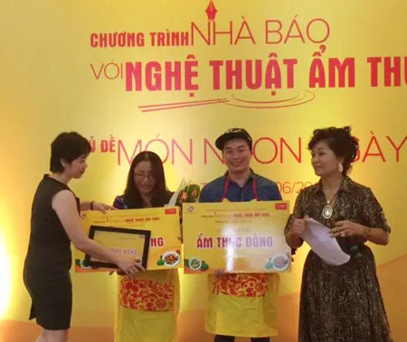 Hội thi “Nhà báo với nghệ thuật ẩm thực”