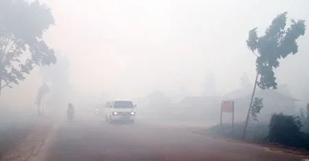 Khói cháy rừng lại đe dọa các nước Đông Nam Á