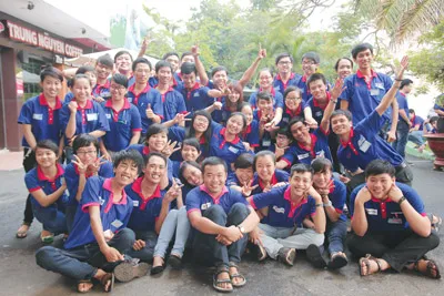 Với sức trẻ cùng lòng nhiệt huyết, các chiến sĩ Tiếp sức mùa thi sẵn sàng tiếp sức các thí sinh