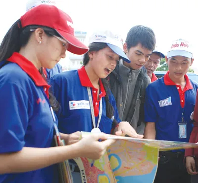 Hướng dẫn đường đi cho thí sinh