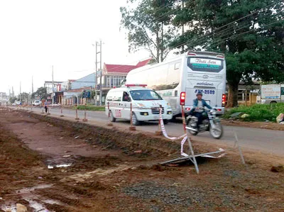 Quốc lộ 14 thi công ì ạch: Năng lực nhà đầu tư quá kém