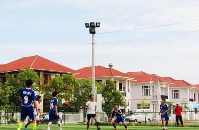 Khai mạc Giải bóng đá báo chí miền Trung – Huế 2014