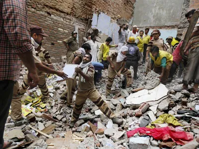 Sập nhà Ấn Độ, ít nhất 10 người thiệt mạng