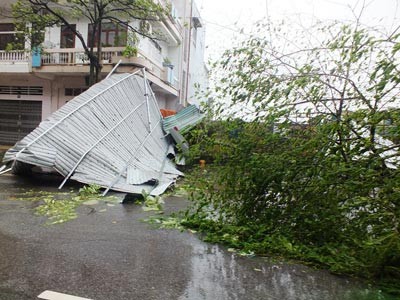 Rammasun makes landfall in Northern provinces ảnh 2