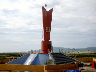 Monument of the first victory of the Vietnam People’s Navy and the northern militaries. (Photo: Sggp)