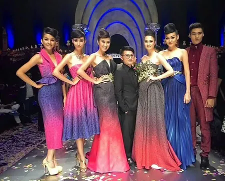 Lý Giám Tiền đoạt ngôi quán quân “Nhà thiết kế thời trang Việt Nam năm 2014" ảnh 4
