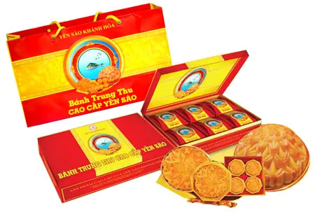 Bánh Trung thu cao cấp Yến sào Sanest Moon Cake
