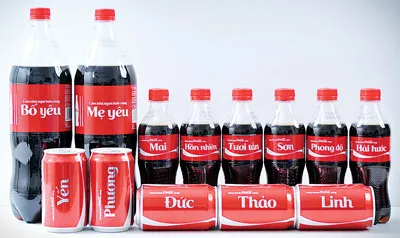 50 nhãn mới của Coca-Cola hấp dẫn giới trẻ tại Việt Nam