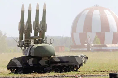 Hệ thống tên lửa BUK của Nga. Ảnh: AP