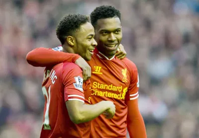 Raheem Sterling và Daniel Sturridge (phải) đã thông hiểu và bắt đầu phát triển hơn về năng lực.