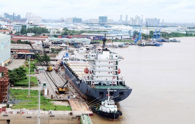 A seaport in HCMC (Photo: SGGP)