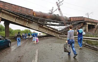 Chiến sự leo thang ở miền Đông Ukraine