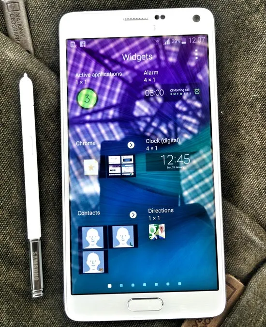 Galaxy Note 4: Êm tay, mát mắt ảnh 4