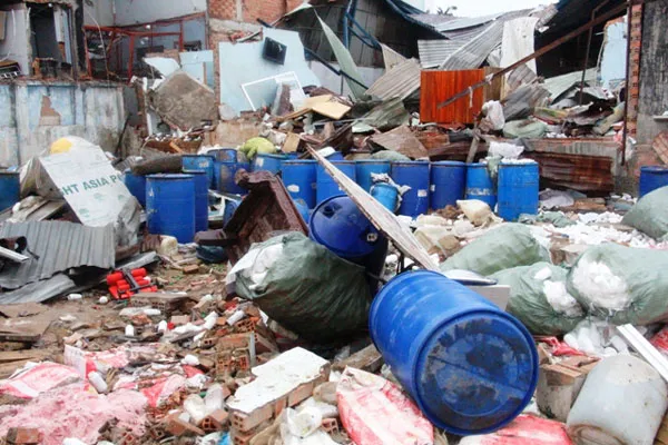 Tiếp tục khắc phục hậu quả vụ nổ tại phường Thới An, Quận 12