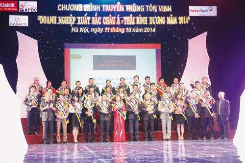 PYMEPHARCO được tôn vinh là “Doanh nghiệp xuất sắc châu Á-Thái Bình Dương” năm 2014