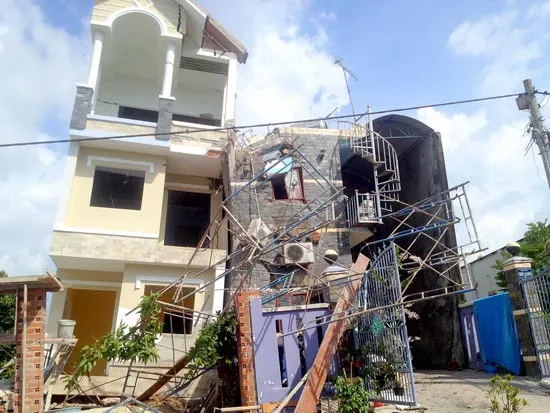 Vụ sập nhà 4 tầng ở Bình Dương: Do cột tầng 1 không đủ khả năng chịu lực