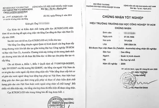 Hàng ngàn cử nhân học ngoài luồng