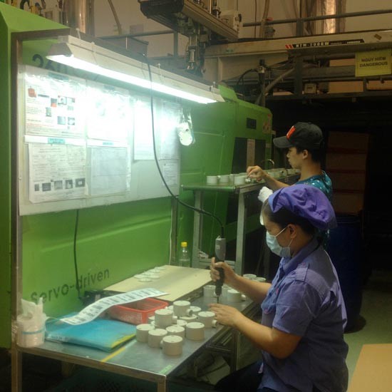 Cat Thai Plastic Company in HCMC (Photo: SGGP)