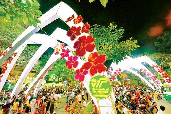 Ham Nghi street (Photo:SGGP)