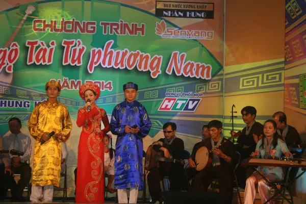 16 câu lạc bộ đờn ca tài tử thi tài "Hội ngộ tài tử phương Nam"