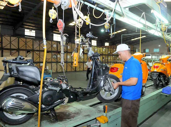 Ngành sản xuất xe máy: Tăng năng lực sản xuất, đẩy mạnh xuất khẩu