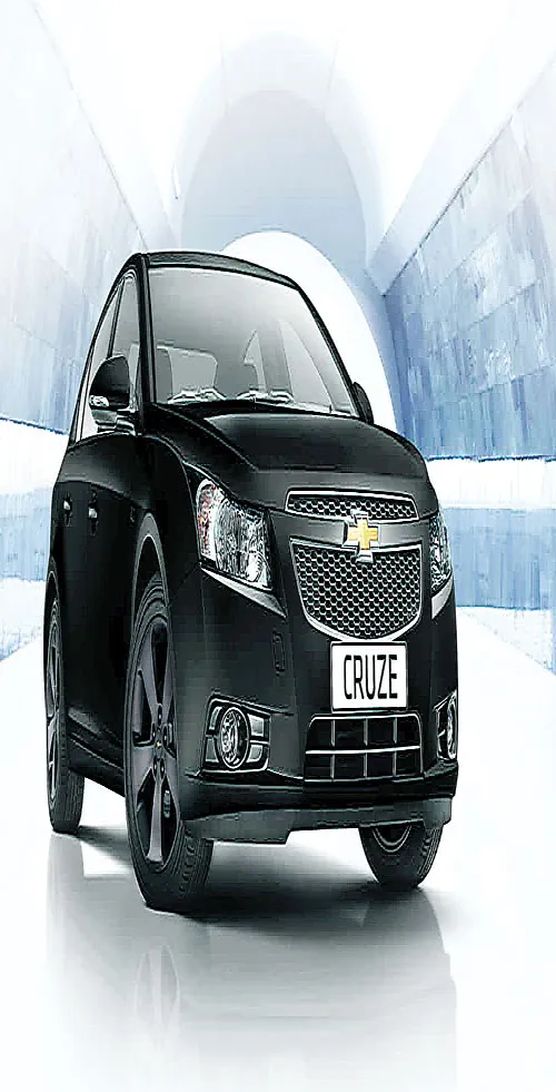 Chevrolet Cruze phiên bản màu đen giá 682 triệu đồng