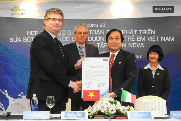 Sản xuất sữa bột dinh dưỡng cao cấp cho trẻ em Việt Nam