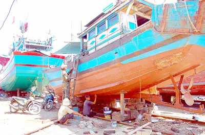Khó tiếp cận nguồn vốn đóng tàu